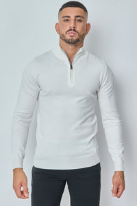 THE BARON ZIPPED TURTLENECK