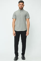 THE MENDOZA GLANS SUPER STRETCH OVERHEMD