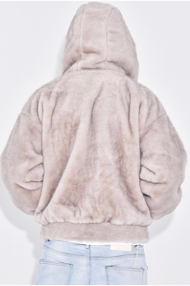 THE VELVET ZIPPED JACKET