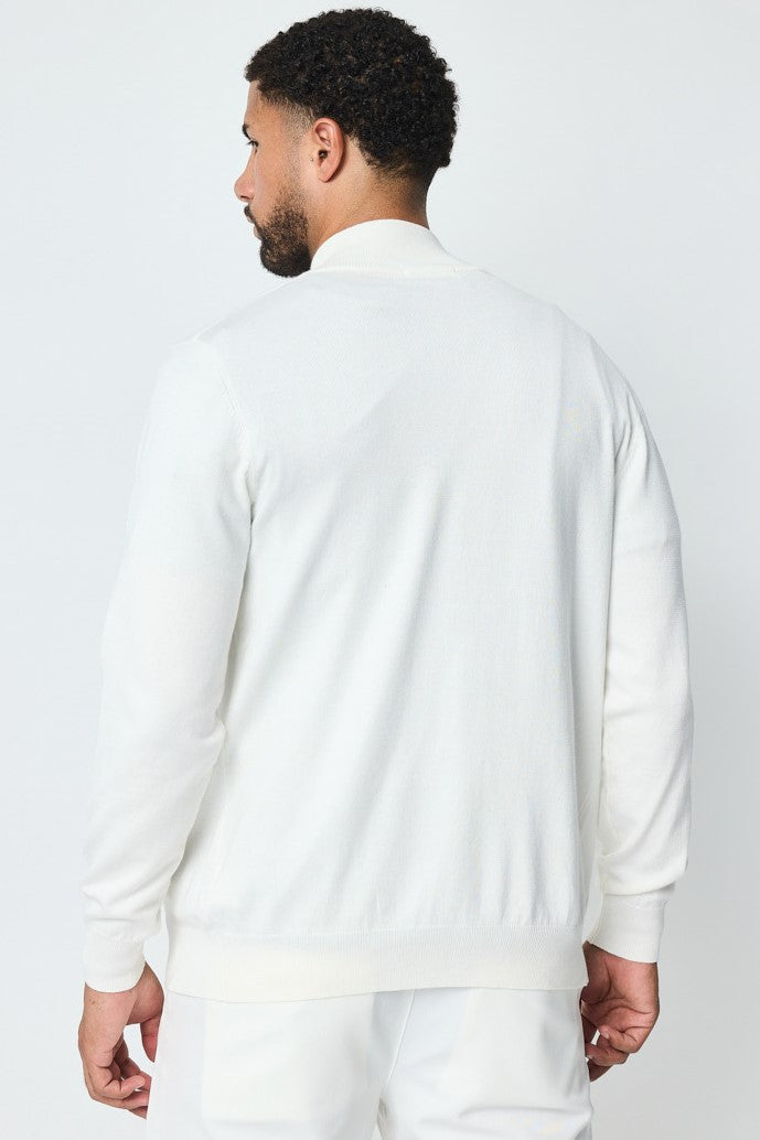 THE BELFORT FULL ZIP SWEATER