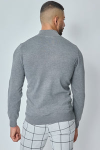 THE BARON ZIPPED TURTLENECK