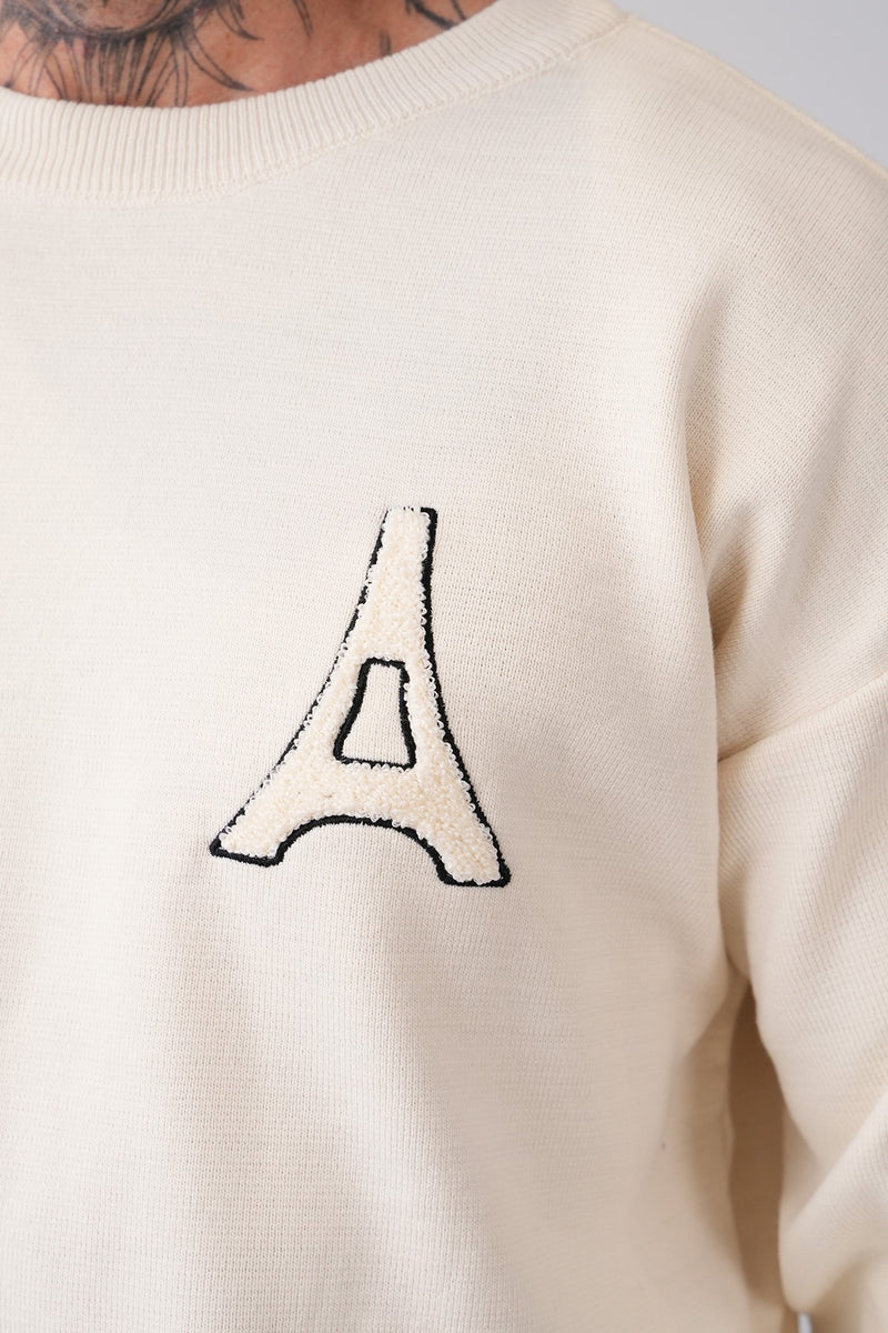 THE EIFFEL KNITTED SWEATSHIRT