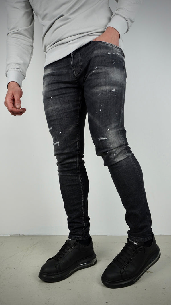 DutchVibes Plus Size Slim Fit Stretch Jeans Voor Heren - Solario