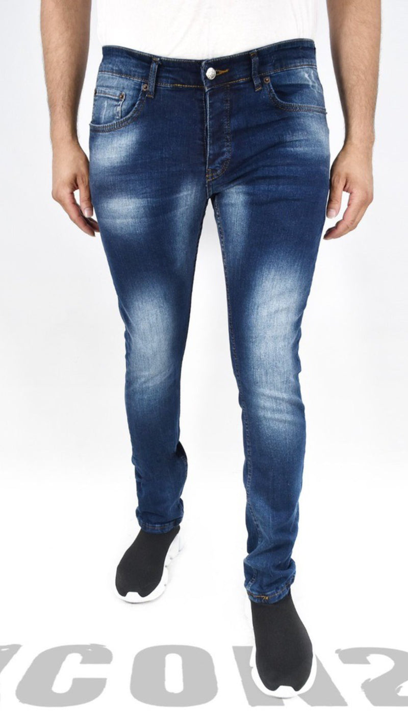 The ICON 'Jablo’ Slim Fit Stretch Jeans voor Heren