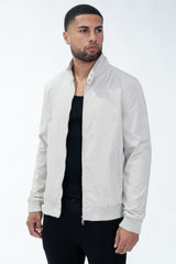 THE ARLON SUEDE JAS - CASUAL EN BASIC - ZWART (9257754755410)