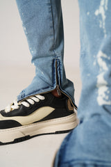 THE IKAO ZIPPED DENIM