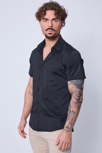 THE MENDOZA GLANS SUPER STRETCH OVERHEMD