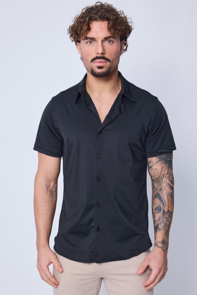 THE MENDOZA GLANS SUPER STRETCH OVERHEMD