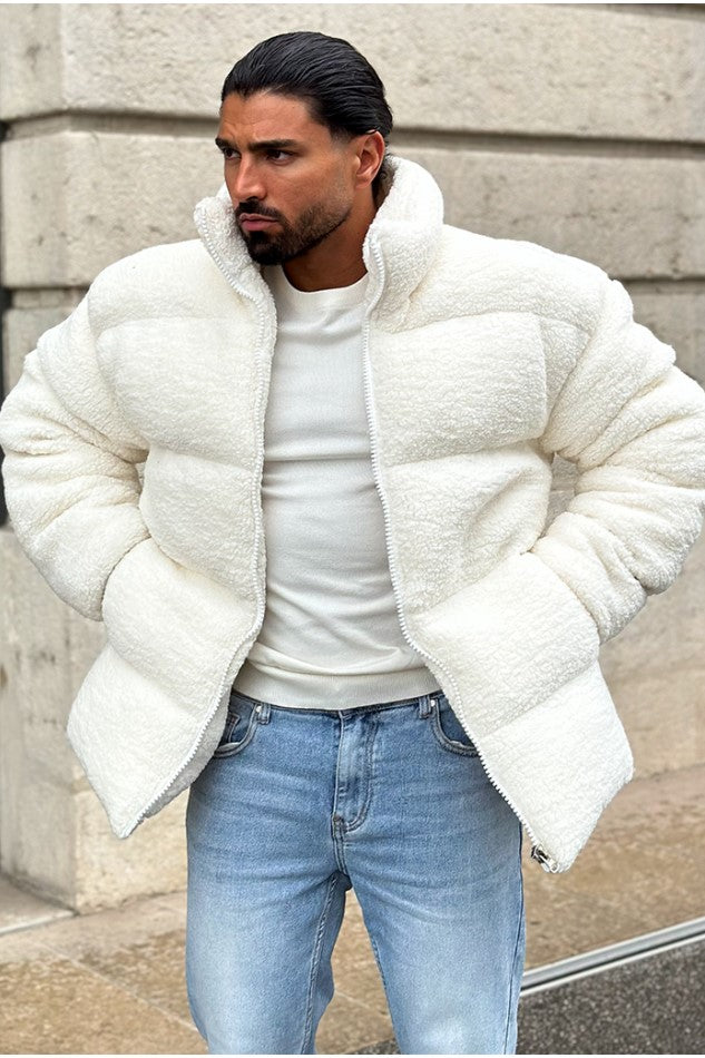 THE OSLO FLUFFY PUFFERJACKET