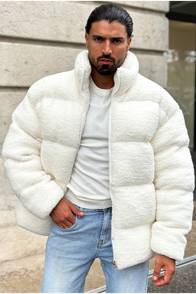 THE OSLO FLUFFY PUFFERJACKET