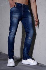 THE IKAO ZIPPED DENIM