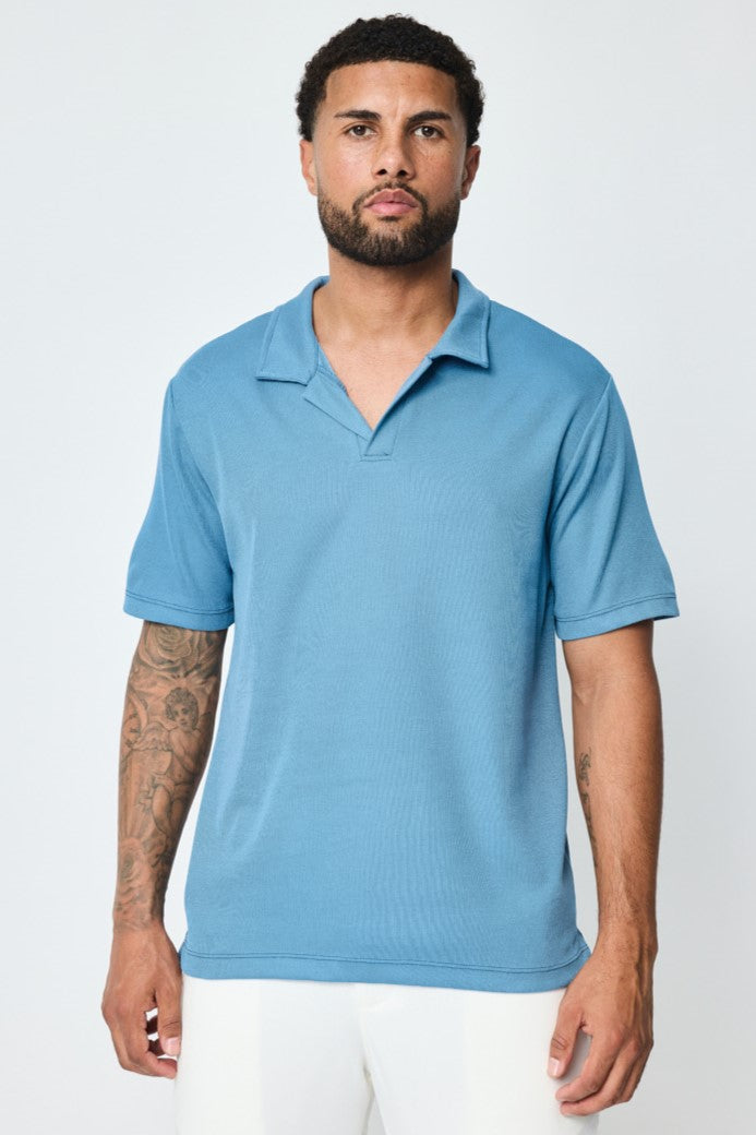 THE MONACO V NECK POLO