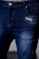 THE IKAO ZIPPED DENIM