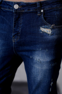 THE IKAO ZIPPED DENIM