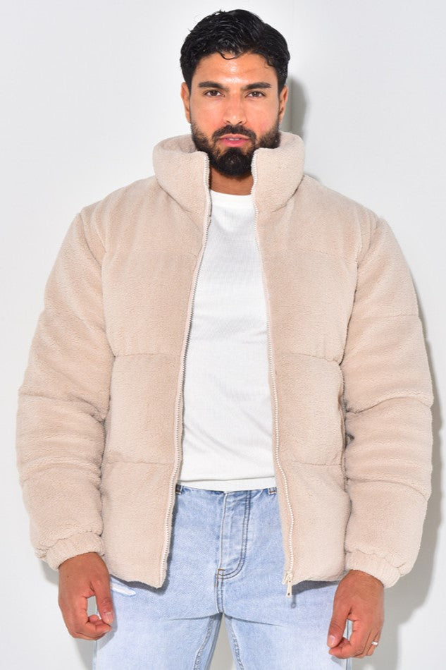 THE OSLO FLUFFY PUFFERJACKET