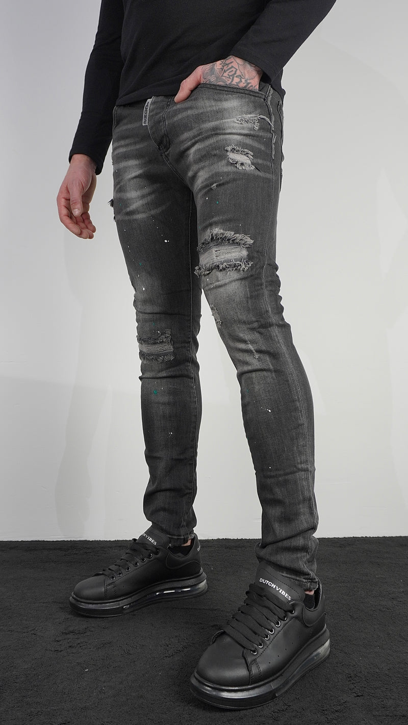 ICON Slim Fit Stretch Jeans Collectie Voor Heren - Grasov