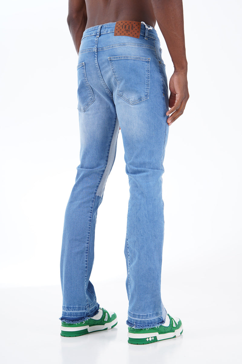 Traveler Flared Jeans Met Een Casual Look Voor Heren - Tryton
