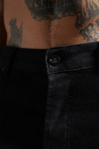 THE IKAO ZIPPED DENIM