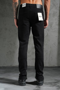 THE IKAO ZIPPED DENIM