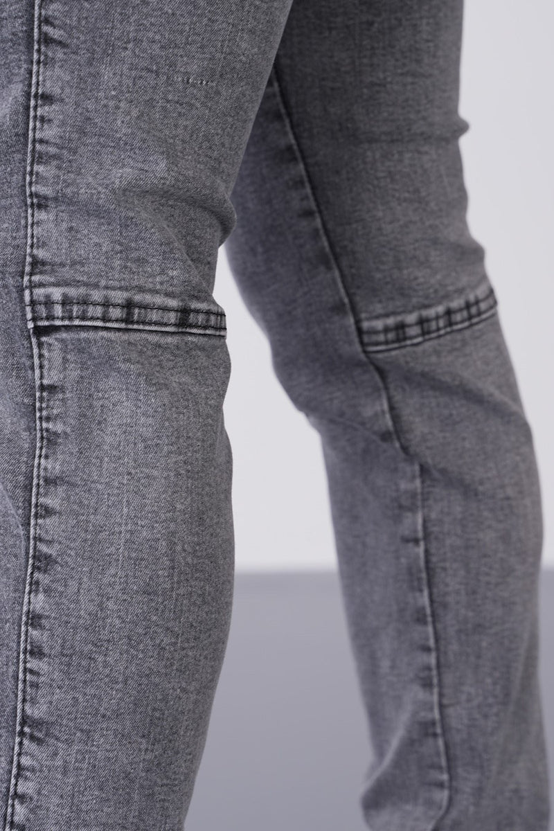 THE IKAO ZIPPED DENIM