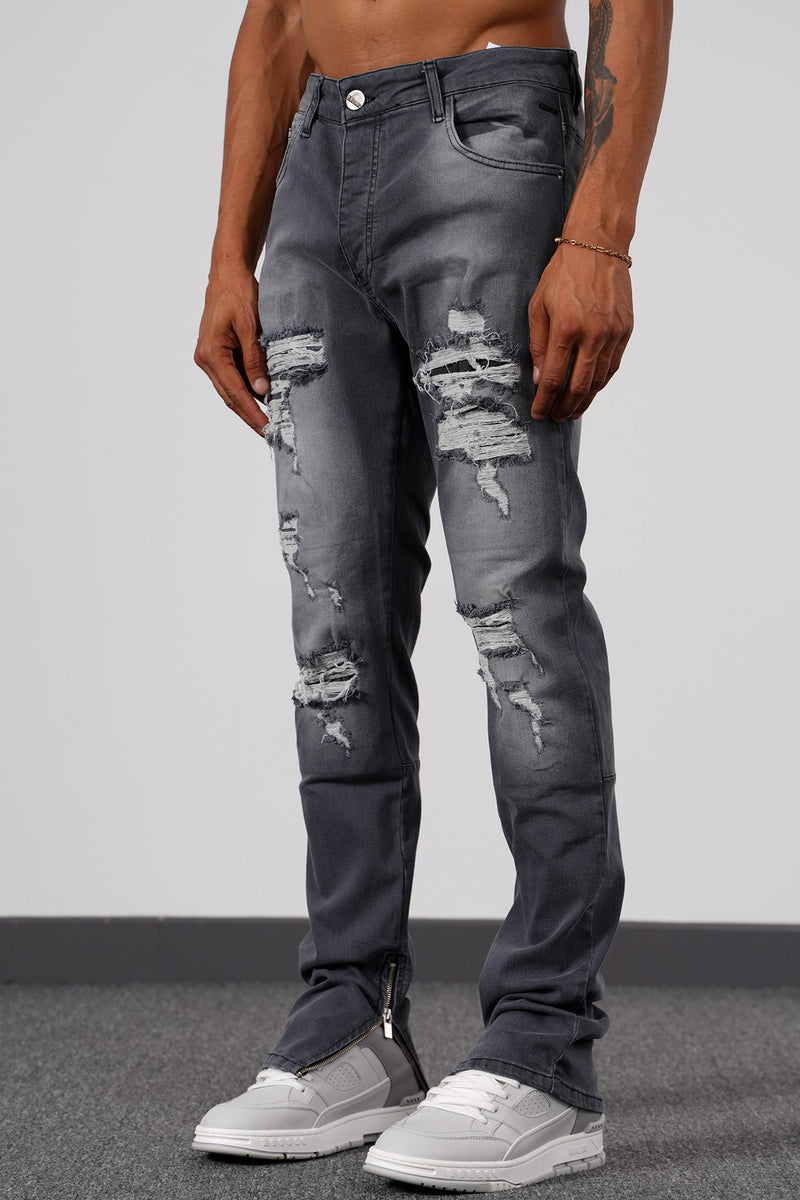 THE EMURY FLARED JEANS