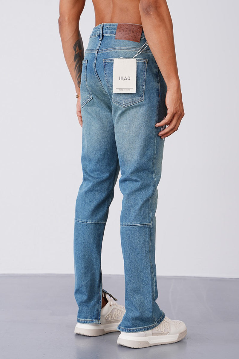 THE IKAO ZIPPED DENIM