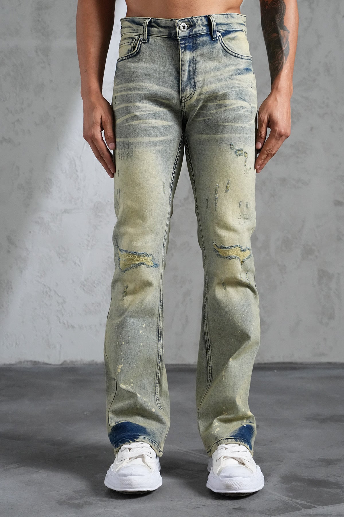 THE IKAO FLARED DENIM