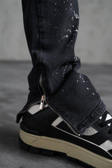 THE IKAO ZIPPED DENIM