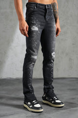 THE IKAO ZIPPED DENIM