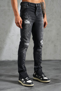 THE IKAO ZIPPED DENIM