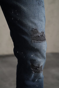 THE IKAO ZIPPED DENIM
