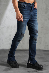 THE IKAO ZIPPED DENIM