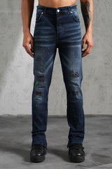THE IKAO ZIPPED DENIM