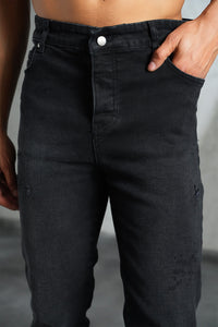 THE IKAO ZIPPED DENIM