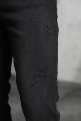 THE IKAO ZIPPED DENIM