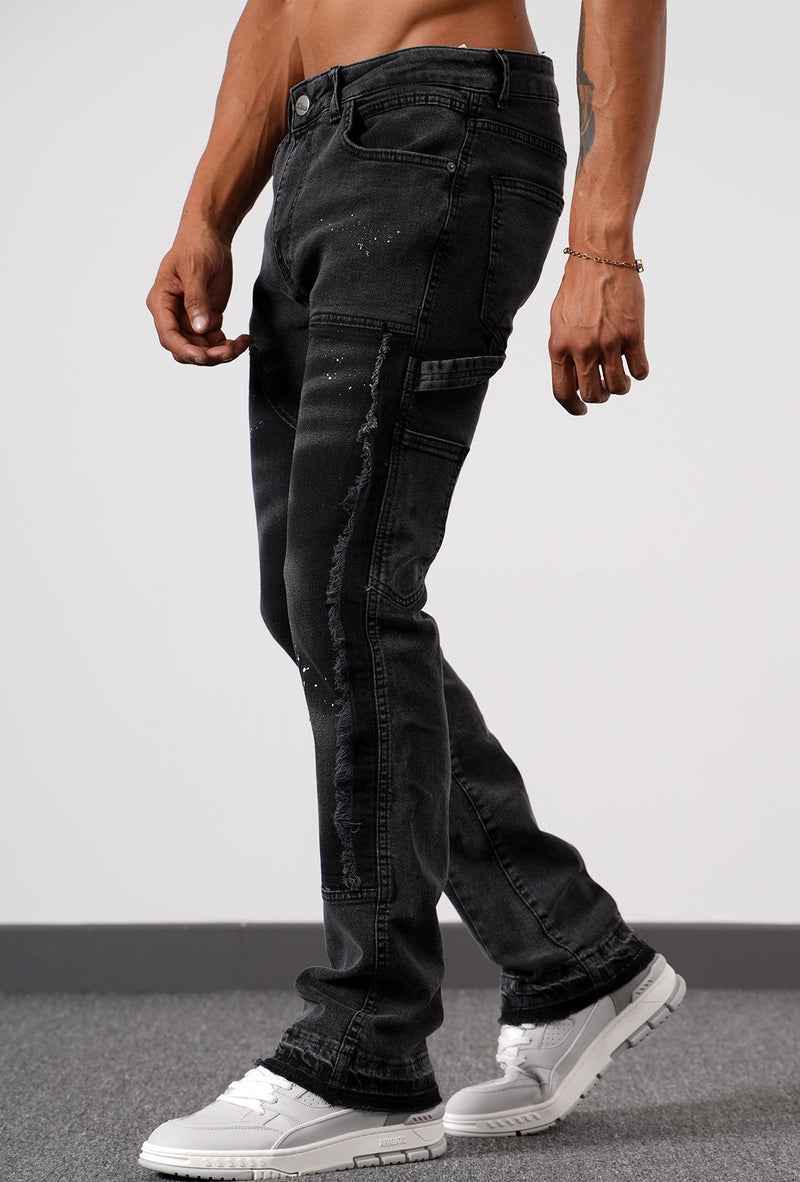 THE LEYTON FLARED JEANS - TRAVELER