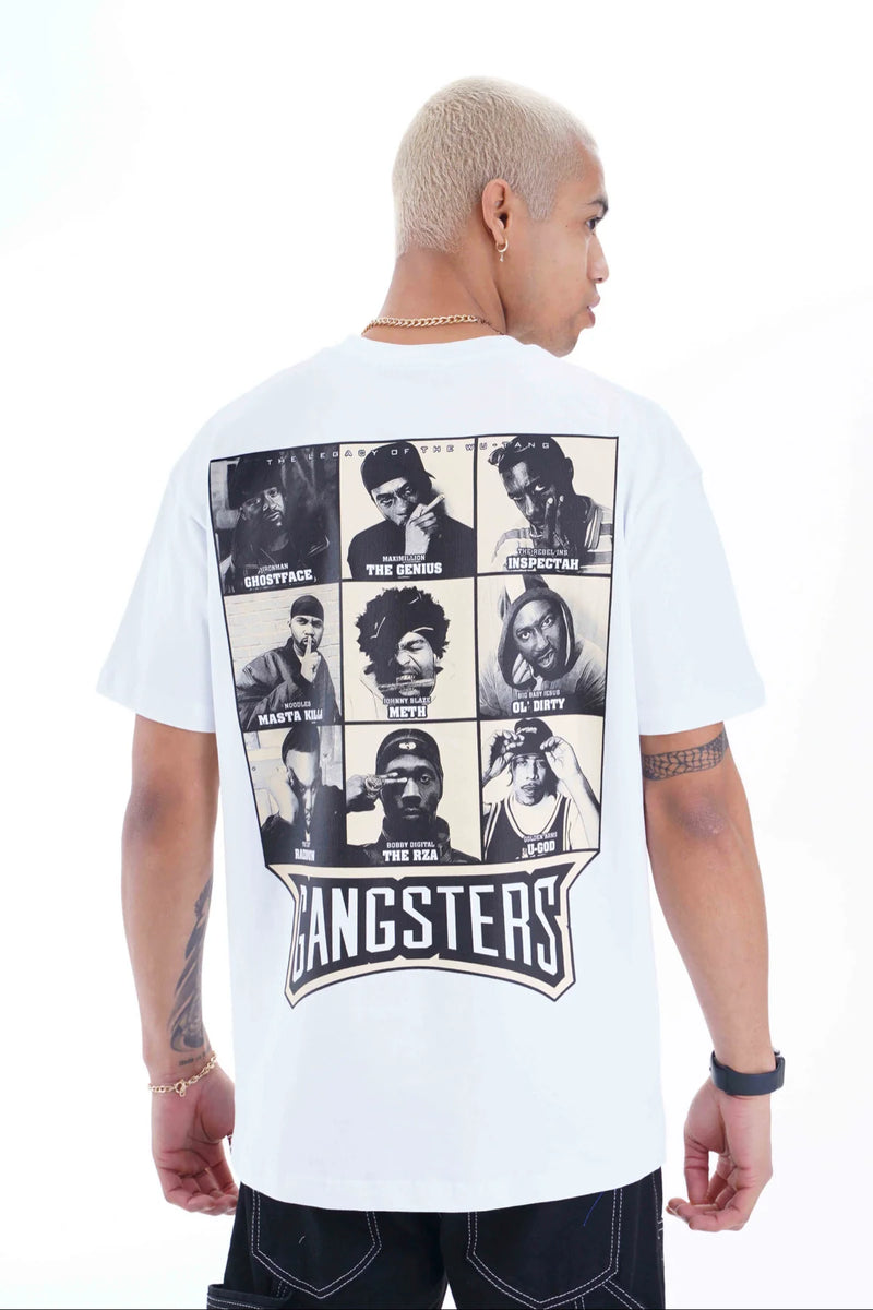 Loose fit t shirt 'Gangsters' oversized shirt