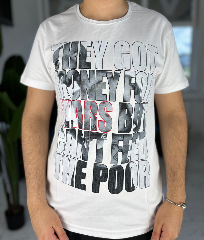 'THEY GOT MONEY' Slim Fit Heren T shirt