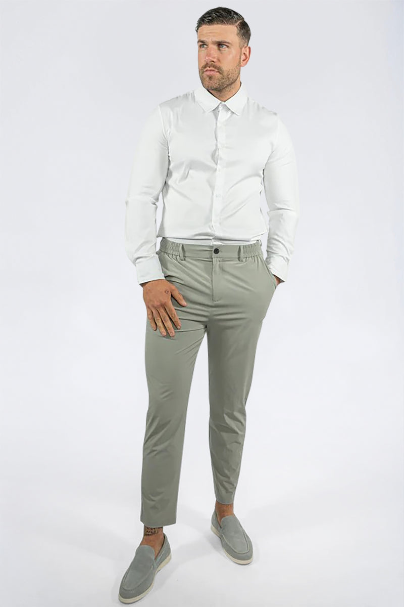 THE SANTORINI FLEECE PANTALON