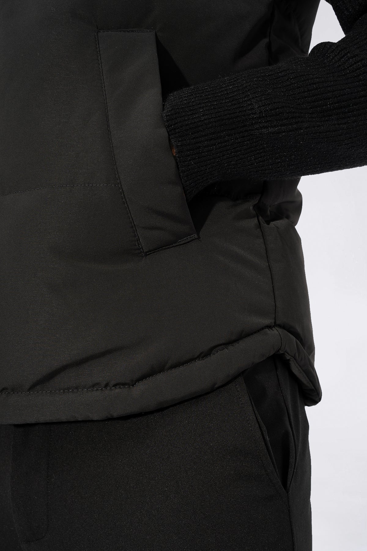 THE AVELINO FUR COLLAR BODYWARMER - Vibes Fashion