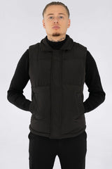 THE AVELINO FUR COLLAR BODYWARMER - Vibes Fashion