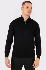 THE BARON ZIPPED TURTLENECK - Vibes Fashion