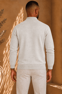 THE BARON ZIPPED TURTLENECK - Vibes Fashion