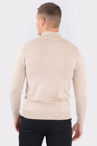 THE BARON ZIPPED TURTLENECK - Vibes Fashion