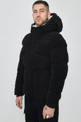 THE BARROW SUEDE FUR PUFFER JACKET - Vibes Fashion