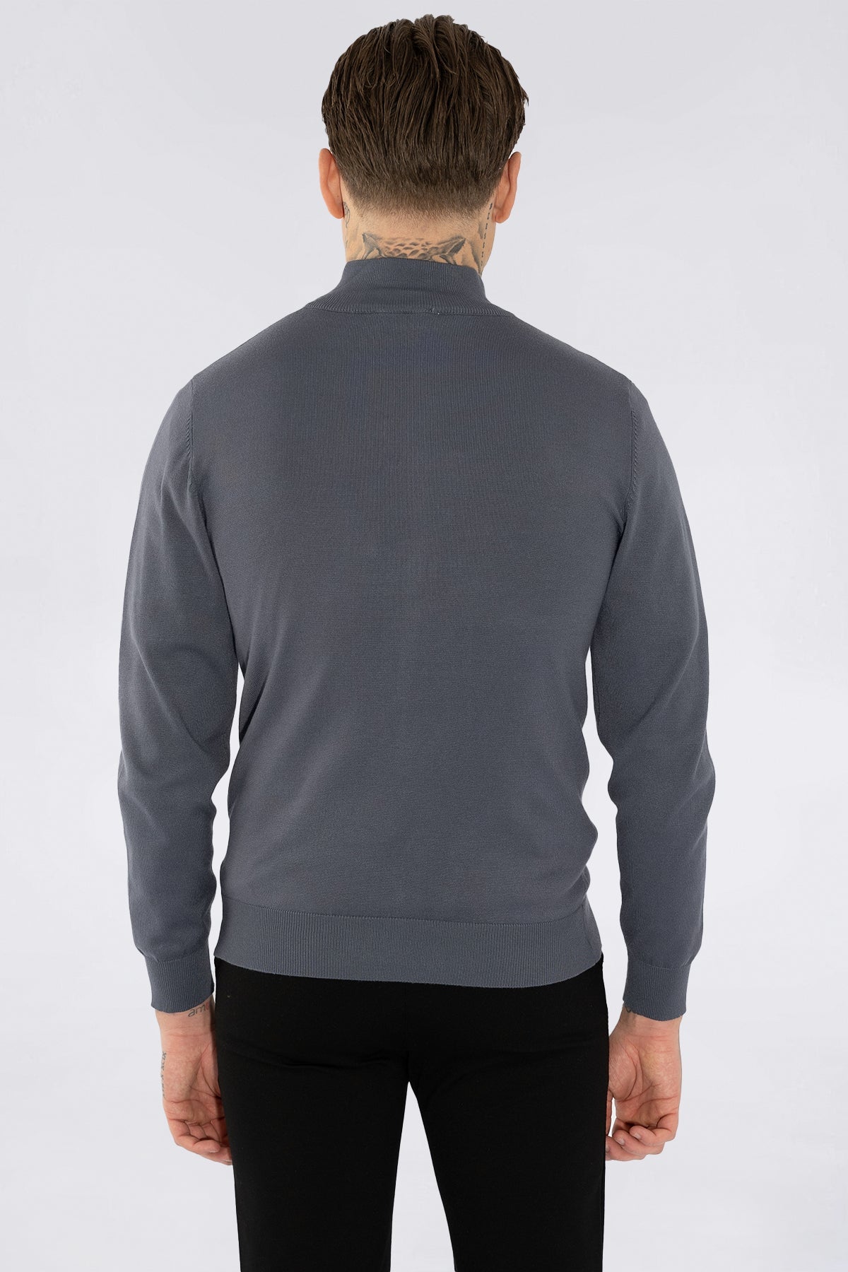 THE BELFORT FULL ZIP SWEATER - Vibes Fashion