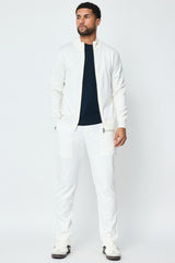 THE BELFORT FULL ZIP SWEATER - Vibes Fashion