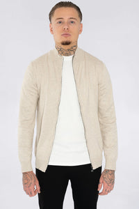 THE BELFORT FULL ZIP SWEATER - Vibes Fashion