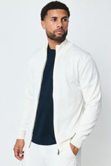 THE BELFORT FULL ZIP SWEATER - Vibes Fashion