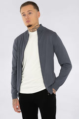 THE BELFORT FULL ZIP SWEATER - Vibes Fashion